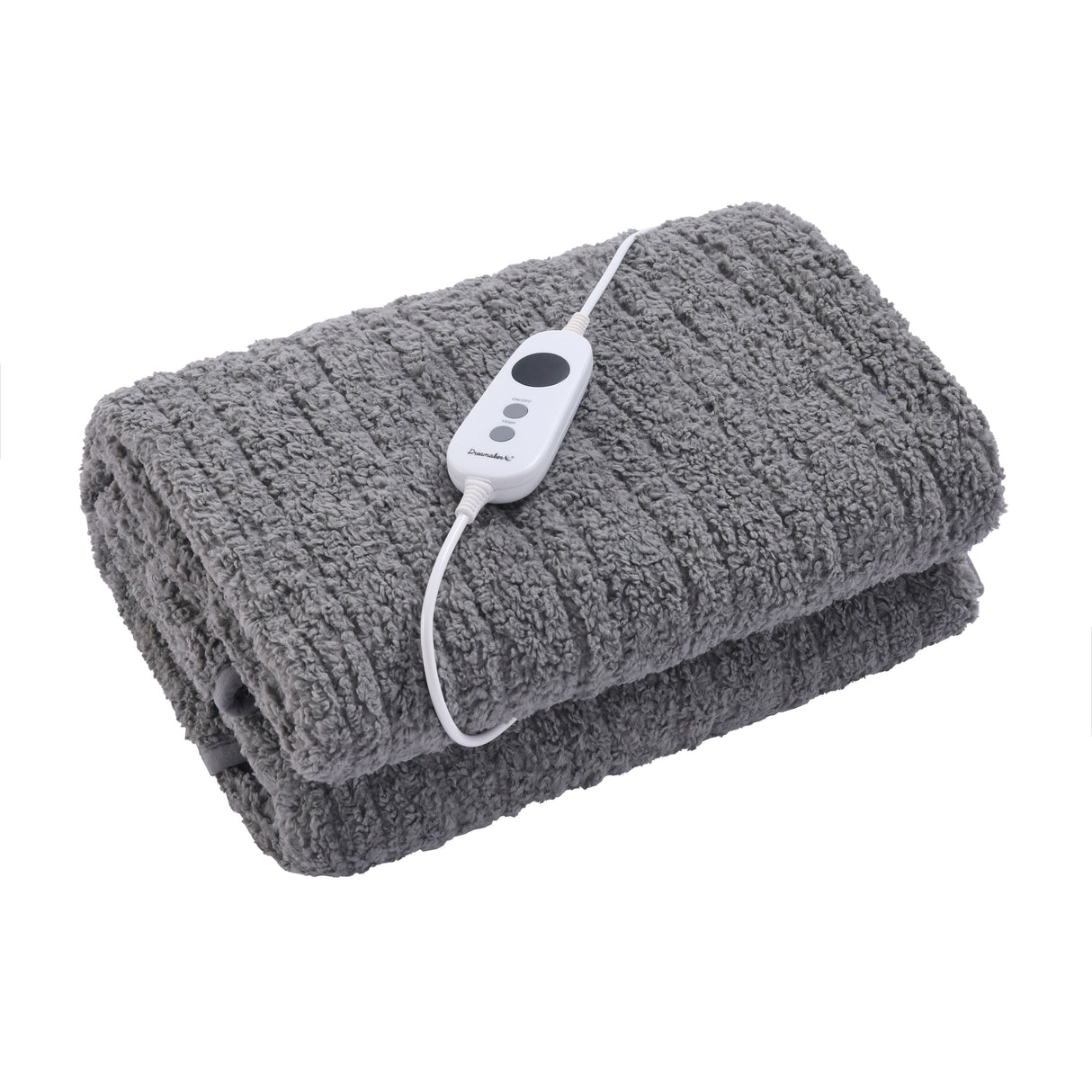 Luxore Plush 160 x 130cm Teddy Fleece Heated Throw | 9 Heat Soft Warm Electrical Blanket