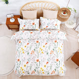 Luxore 250TC Daisy 100% Cotton Sateen Quilt Cover Set