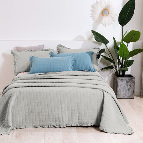 Luxore 100% Cotton Cover Quilted Sandwash Coverlet | Light Cotton Comforter | 2 Sizes - 5 Colours