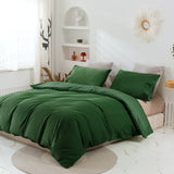 Luxore 300TC 100% Cotton Corduroy Quilt Cover Set in Eden Green | 4 Sizes