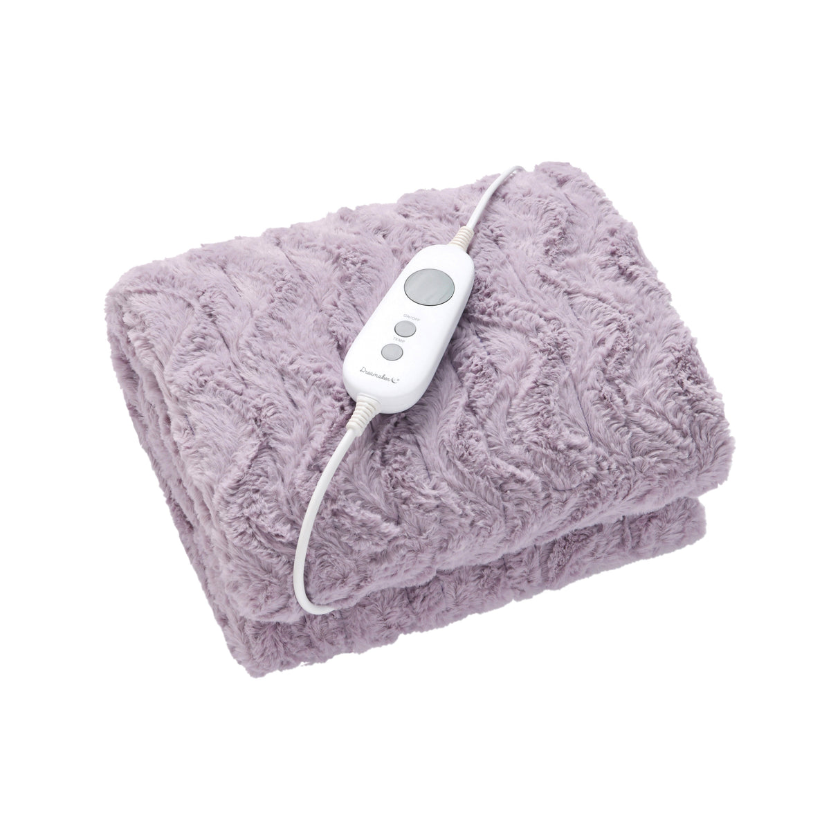 Luxore Super Soft Faux Fur Heated Throw | Plush Electrical Heated Blanket | 2 Sizes - 3 Colours