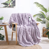 Luxore Super Soft Faux Fur Heated Throw | Plush Electrical Heated Blanket | 2 Sizes - 3 Colours