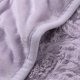 Luxore Super Soft Faux Fur Heated Throw | Plush Electrical Heated Blanket | 2 Sizes - 3 Colours