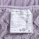 Luxore Super Soft Faux Fur Heated Throw | Plush Electrical Heated Blanket | 2 Sizes - 3 Colours