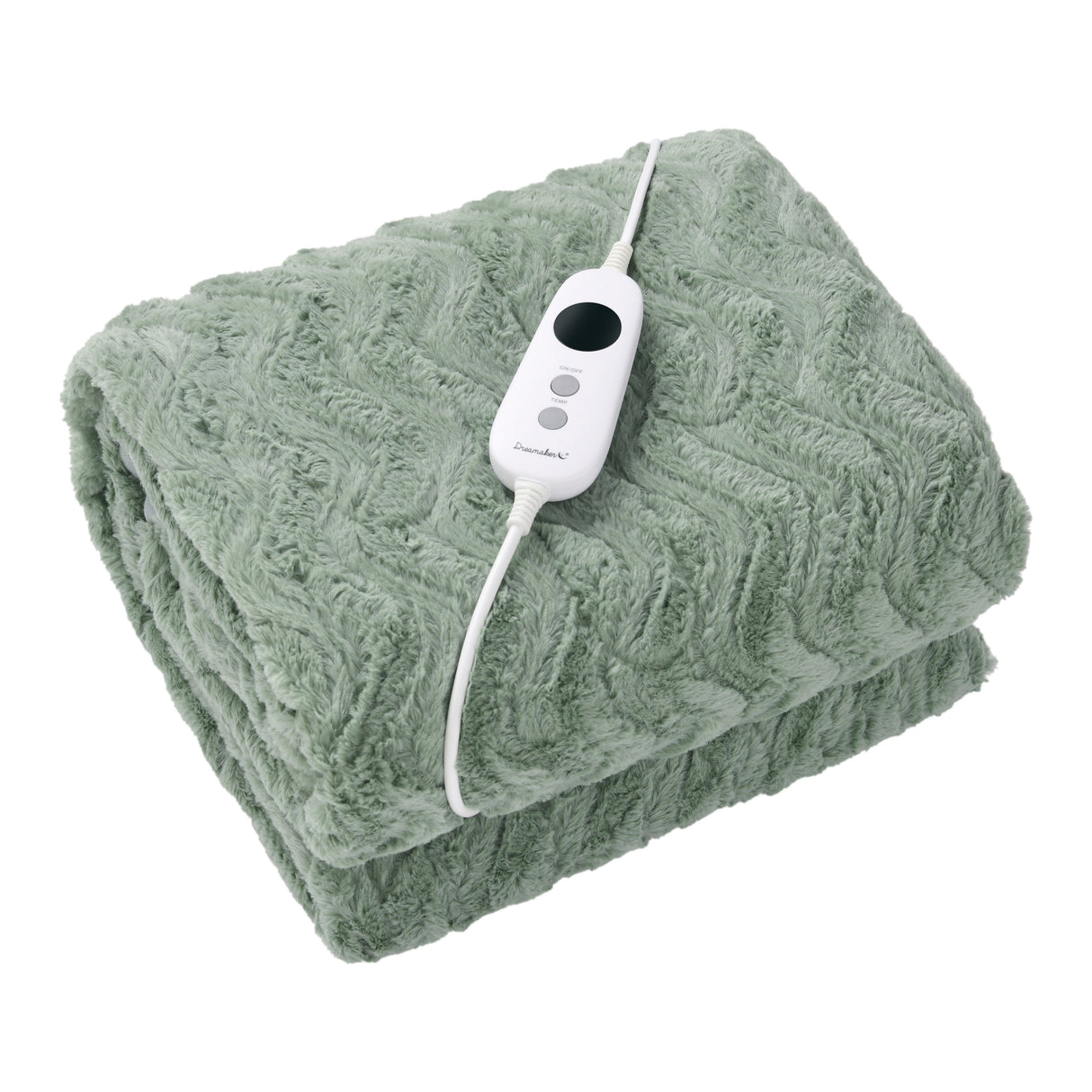 Luxore Super Soft Faux Fur Heated Throw | Plush Electrical Heated Blanket | 2 Sizes - 3 Colours