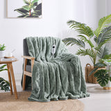 Luxore Super Soft Faux Fur Heated Throw | Plush Electrical Heated Blanket | 2 Sizes - 3 Colours