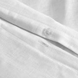 Luxore Linen & Cotton Blend Quilt Cover Set White