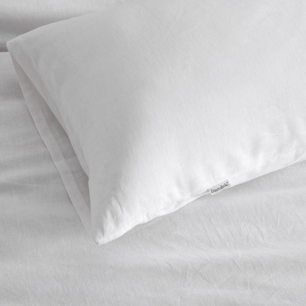 Luxore Linen & Cotton Blend Quilt Cover Set White