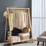 Sorento Two in One Clothes and Shoe Storage Rack | Wooden Multi Purpose Clothes Storage Unit | 2 Colours