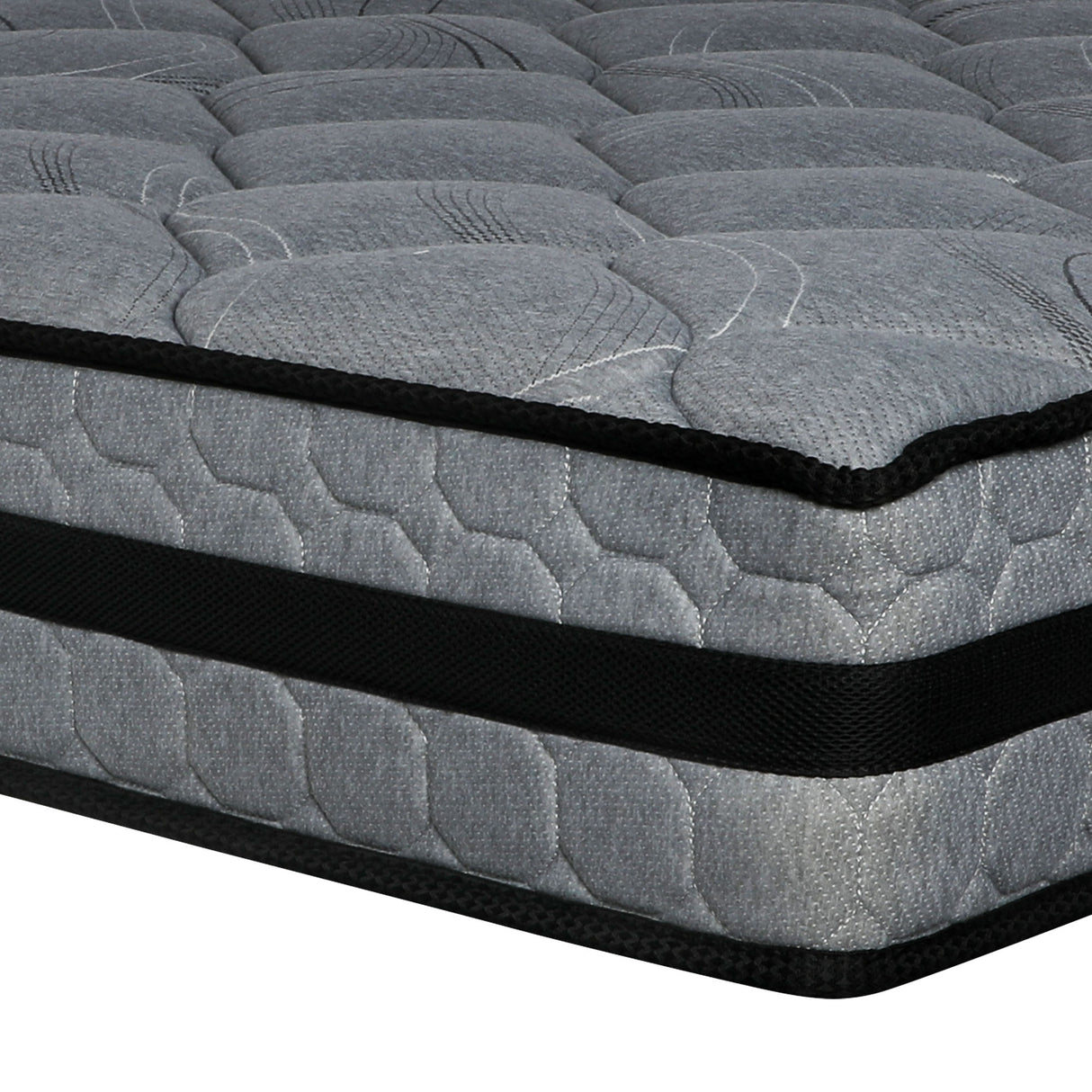 Premium 7 Zone 360 Air Max Mattress |6 Turn Coil Medium Firm Support Mattress by Bedra