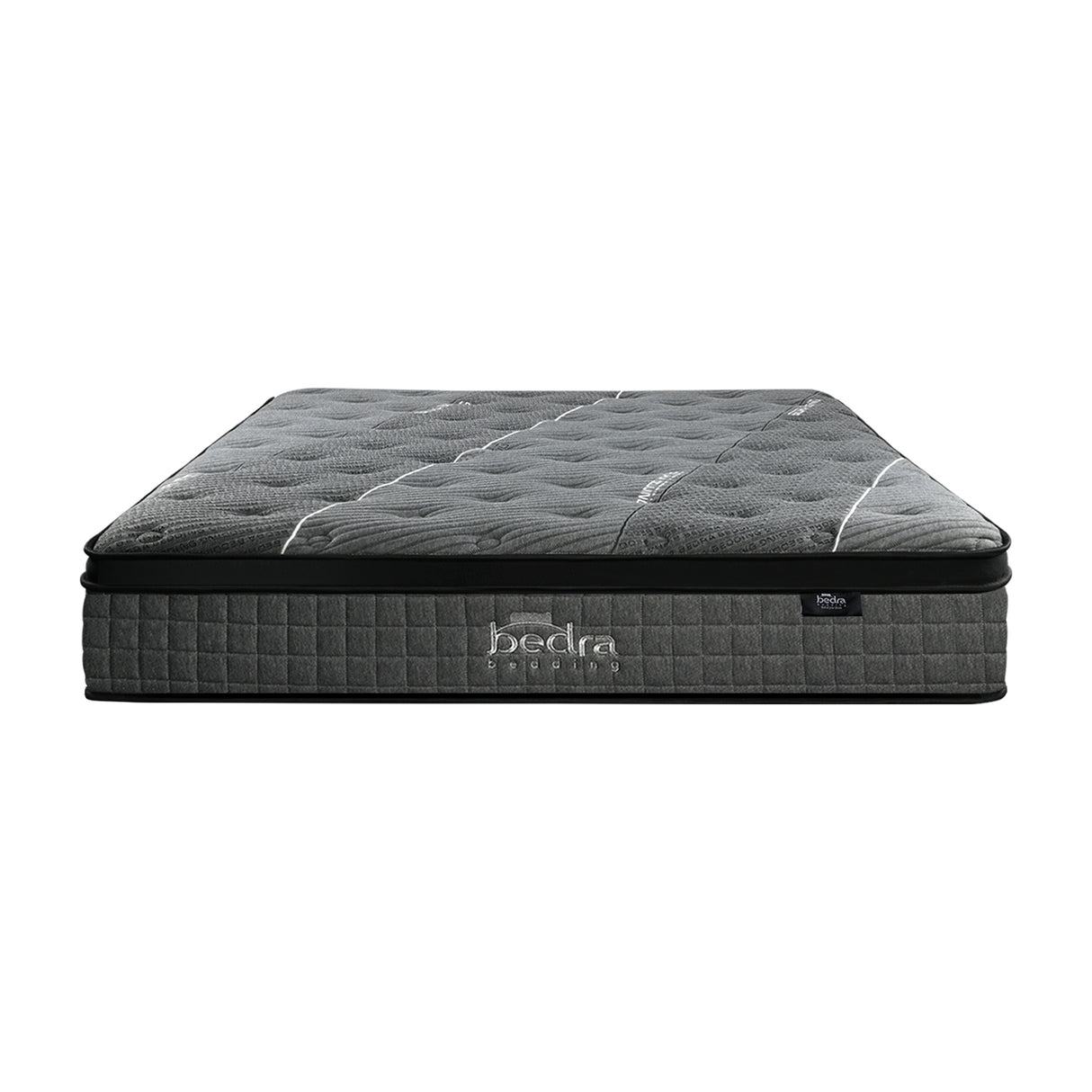 Premium Deluxe 7 Zone Latex Euro Top Mattress |9 Layer 6 Coil Support System - Medium Firm Mattress by Bedra