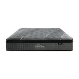 Premium Deluxe 7 Zone Latex Euro Top Mattress | 9 Layer 6 Coil Support System - Medium Firm Mattress by Bedra