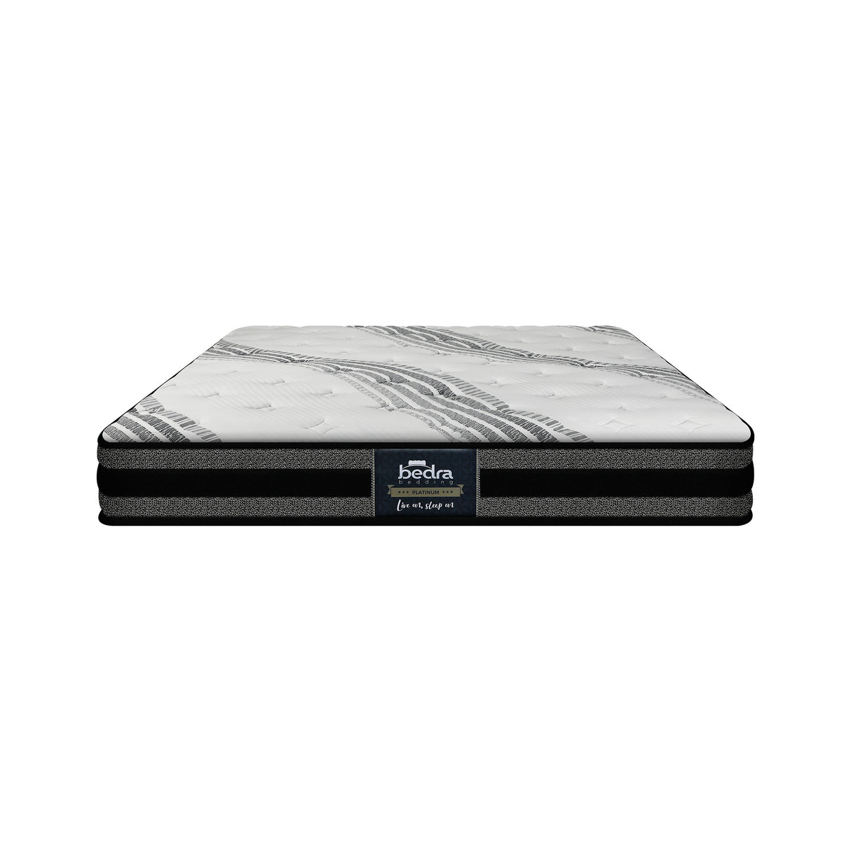 Luxury 7 Layer Bonnel Spring  Support Mattress |Reinforced Edge Ventilated - Medium Firm Mattress by Bedra