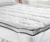 Luxore Medium Plush Support Ball Fibre Mattress Topper | 700GSM Deluxe Mattress Topper