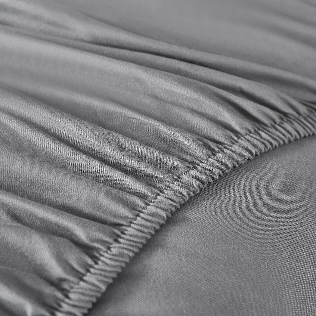 Luxore Charcoal Infused Bamboo Mattress Topper | Ultra Comfy 1000GSM Bamboo Topper Fitted Sides