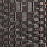 Arezzo Wood and Rattan Room Divider & Privacy Screens | Designer Room Panel Dividers | 3 Sizes - 4 Colours