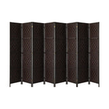 Arezzo Wood and Rattan Room Divider & Privacy Screens | Designer Room Panel Dividers