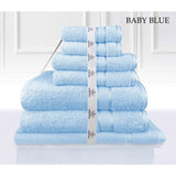 Luxury Kingtex 100% Supreme Cotton Towel Set | 100% Cotton Bath Towel Set | 2 Size Sets - 28 Colours