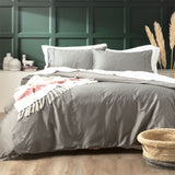 500TC Pure Soft Natural Bamboo Cotton Quilt Cover Set by Park Avenue