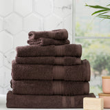 7 or 14pc Soft Deluxe Bamboo Cotton 650 GSM Towel Set by Renee Taylor