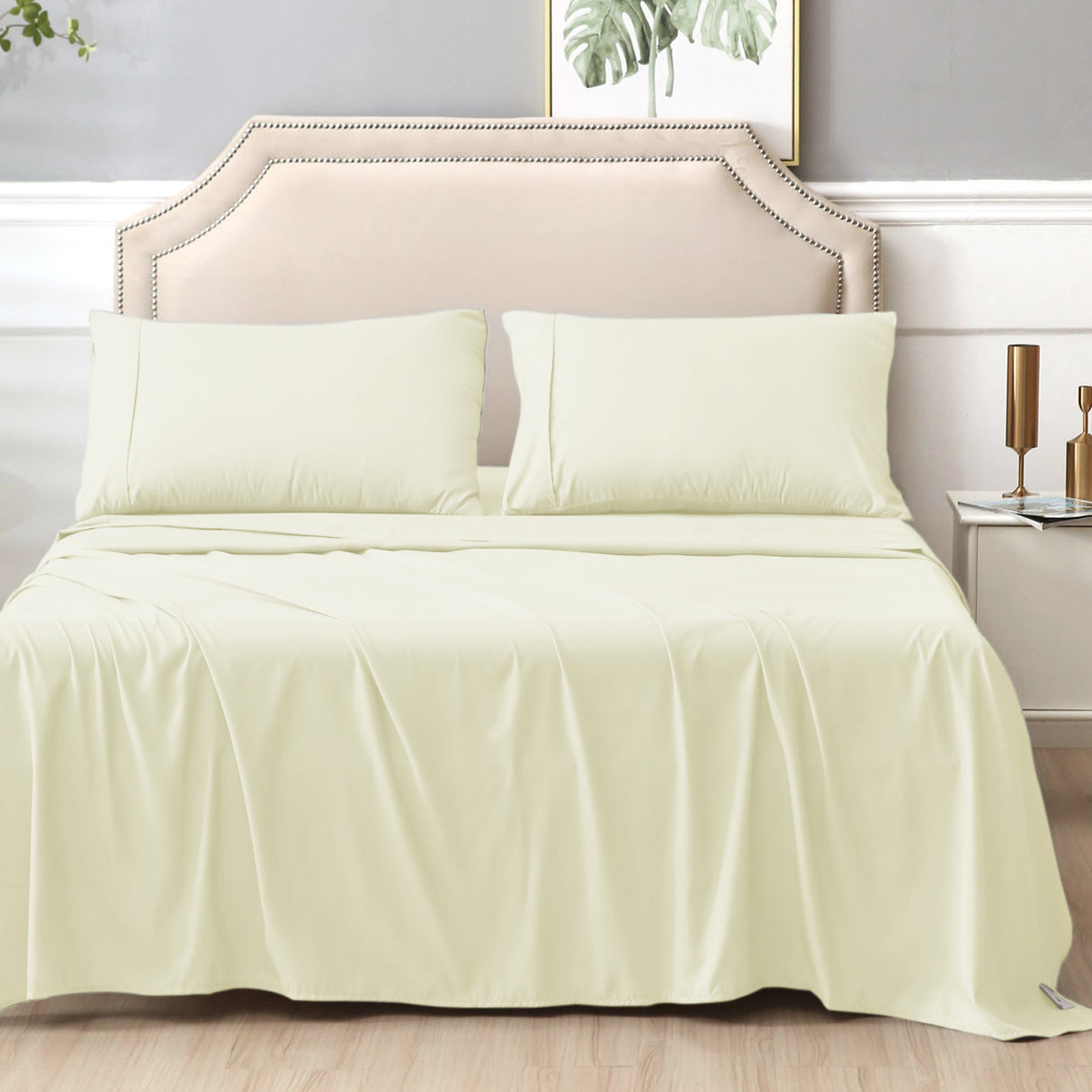 Kingdom 225TC Cotton Percale Cooling Sheet Set | 5 Sizes - 10 Colours