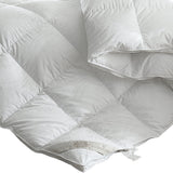 Luxore Premium 500GSM Goose Feather Down Quilt | 100% Cotton Cover All Season Doona Duvet | 6 Sizes