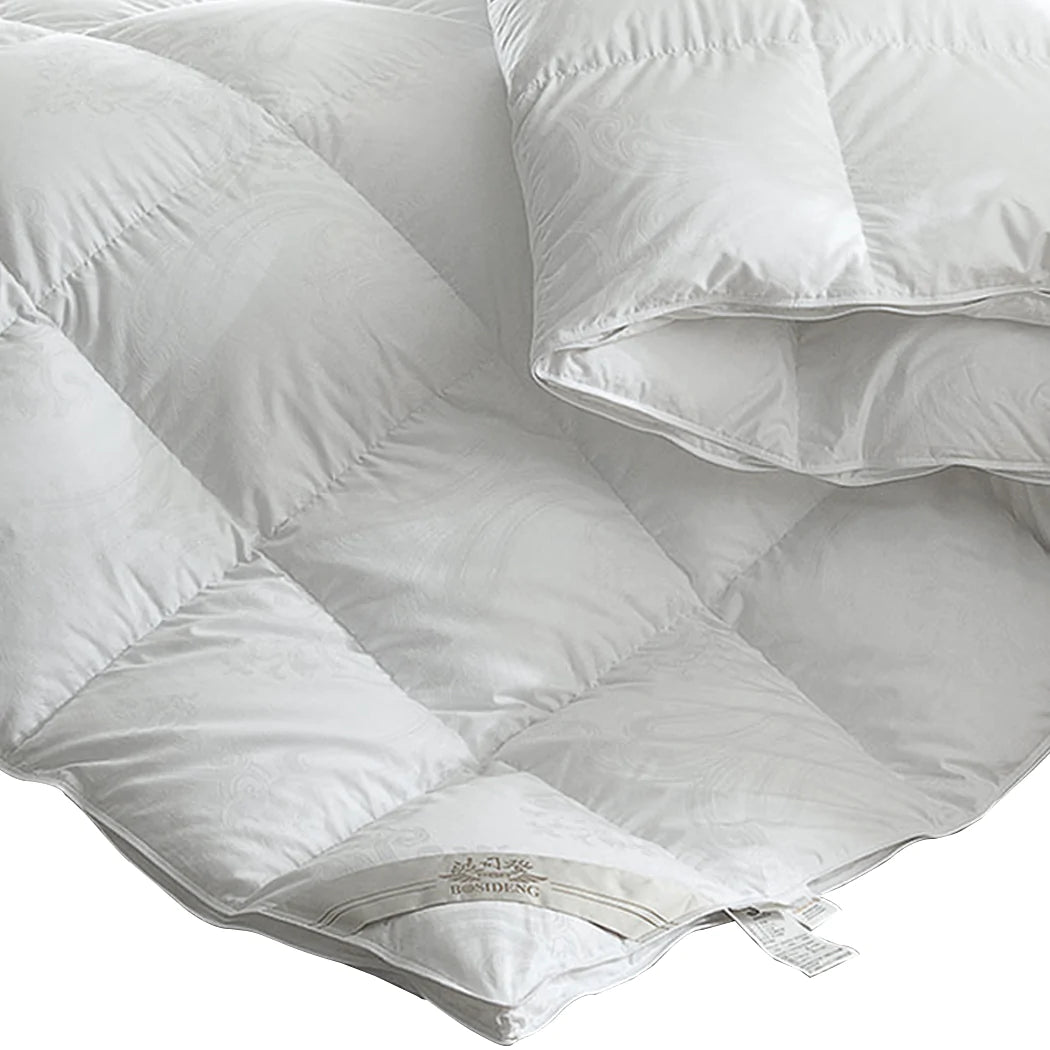 Luxore All Season 200GSM Duck Down Feather Quilt | Light Comfortable Duvet Doona | 6 Sizes