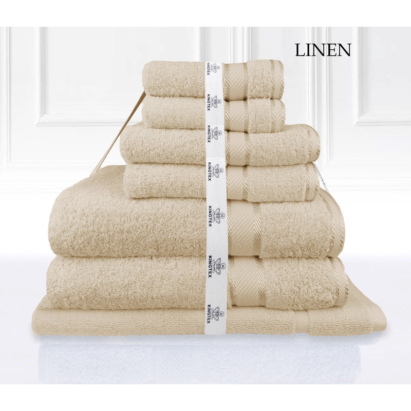 Luxury Kingtex 100% Supreme Cotton Towel Set | 100% Cotton Bath Towel Set | 2 Size Sets - 28 Colours