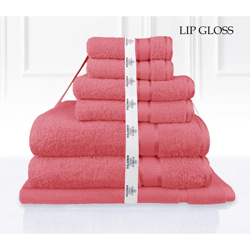 Luxury Kingtex 100% Supreme Cotton Towel Set | 100% Cotton Bath Towel Set | 2 Size Sets - 28 Colours