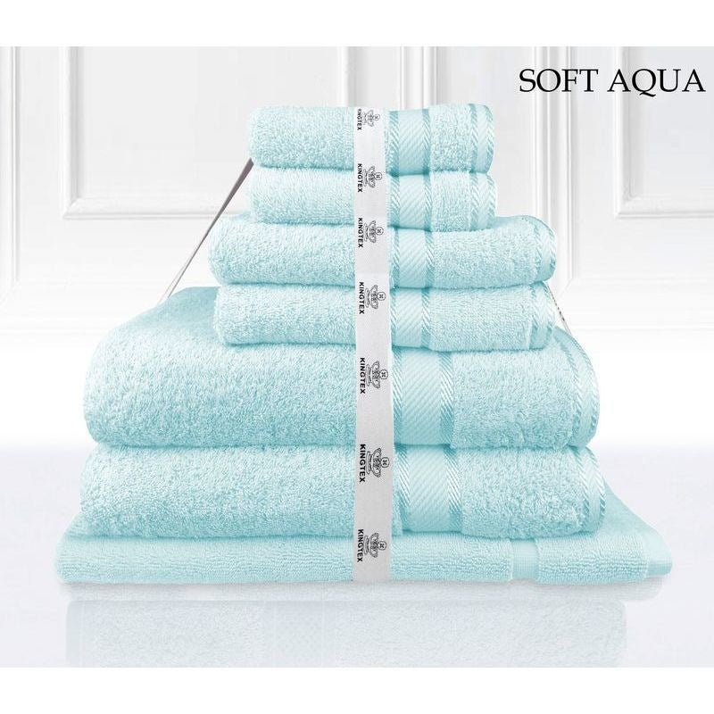 Luxury Kingtex 100% Supreme Cotton Towel Set | 100% Cotton Bath Towel Set | 2 Size Sets - 28 Colours