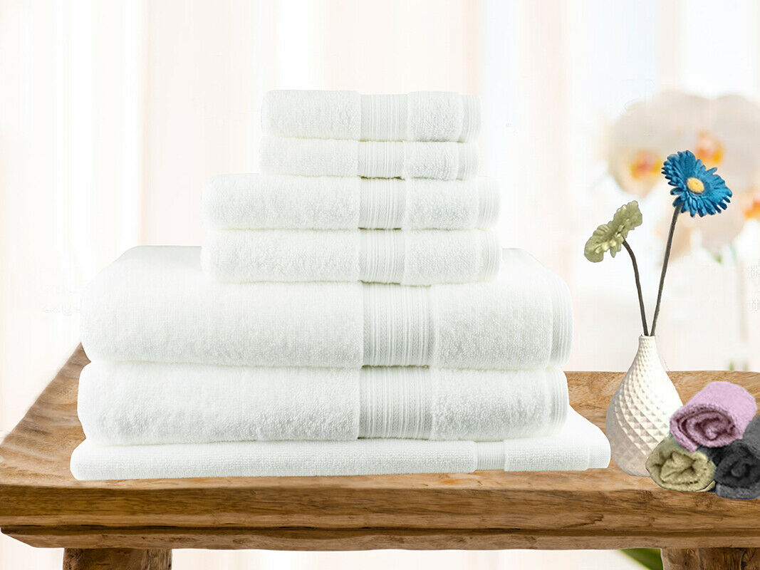 Softouch Highly Absorbent 100%  Premium  Cotton Towel Set | Hotel Quality Towel Sets