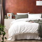 500TC Pure Soft Natural Bamboo Cotton Quilt Cover Set by Park Avenue | 3 Sizes - 8 Colours